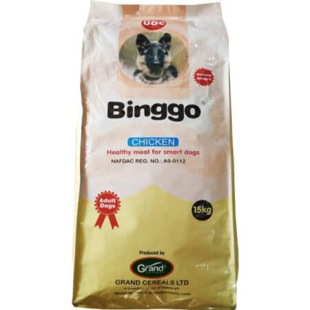 Binggo Dog Dry Food - 15 Kg