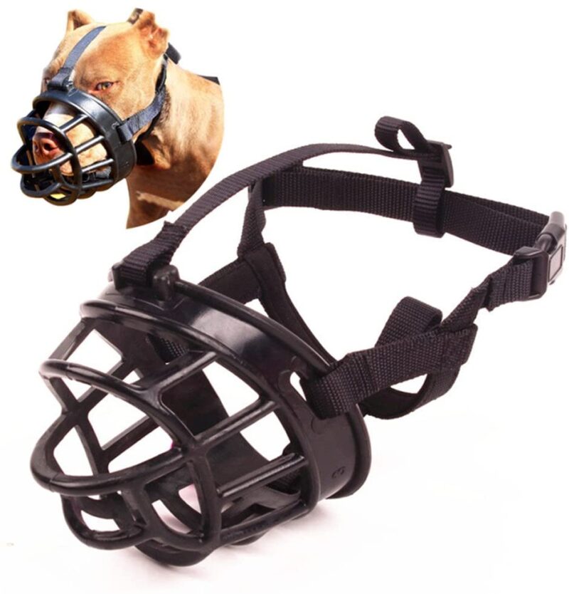 Breathable Dog Muzzle/Mouth Guard – Large Dogs