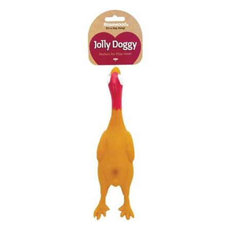 Latex Chicken Dog Toy