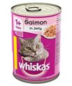 Whiskas Cat Can Food- Salmon In Jelly