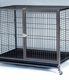 Foldable Metal Dog Cage - Length 110cm :: Width 72cm :: Height 78cm