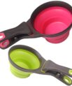 Pet Food Scoop Silicone Measuring Cup