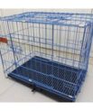 Coloured Wire Collapsible Cage (Size 3) 76Cm