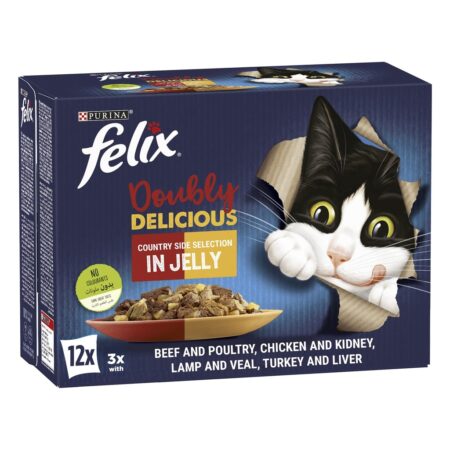 Felix Doubly Delicious Countryside Selection (12*85g)