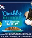 Felix Doubly Delicious Fish Selection wet food (12 * 100g)