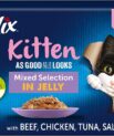 Felix Original Kitten wet food (12 * 100g)