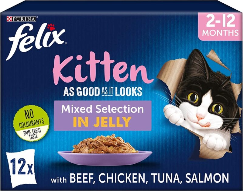 Felix Original Kitten wet food (12 * 100g)