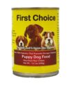 First Choice Puppy Can Food