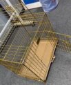 Luxury gold color collapsible wire cage size 2(60cm)