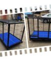 Collapsible heavy metal cage(110*75*95cm)