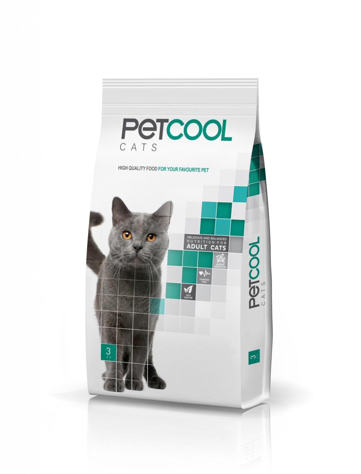 Pet cool cat food 3kg