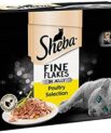 Sheba Fine Flakes Poultry Selection (12*85g in Jelly)