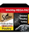 Sheba Fresh and Fine in Gravy (50x50g)