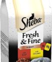 Sheba Fresh and Fine in Gravy (6 x 50g) (Beef and Chicken)