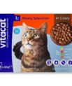 Vitacat +1 Meaty Selection in Gravy (12 pack)