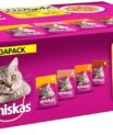 Whiskas +1 Pure Delight Cat food (80 Pouches)