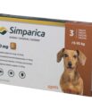 Simparica 20mg Chewable Tablets for Ticks & Fleas in Dogs 5Kg - 10Kg