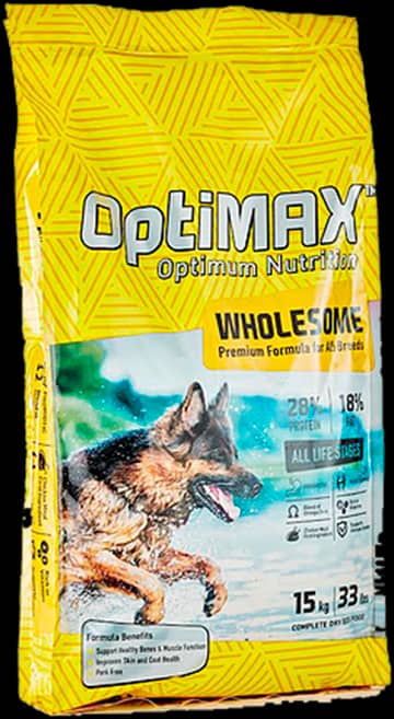 Optimax 15kg Dog Food in Abuja