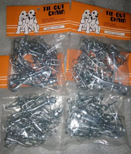 Tie Out Local Puppy Chain (2mm x 6ft)