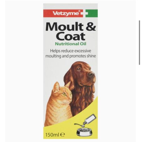Vetzyme moult and Coat 150ml